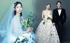 HOT: Công bố ảnh cưới của Park Shin Hye và Choi Tae Joon trước giờ G, cô dâu bầu bí diện váy cưới cầu kỳ đẹp quá trời ơi!