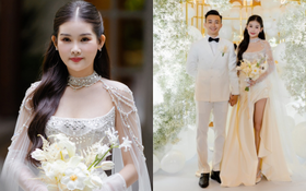 Ngân Anh và chồng biên tập viên khoe visual xịn xò cùng loạt khoảnh khắc hạnh phúc trong đám cưới