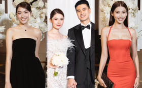 Khánh Vân, Lệ Hằng và dàn mỹ nhân đọ sắc trong hôn lễ của Á hậu Thuỳ Dung cùng chồng doanh nhân