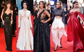 Siêu thảm đỏ Cannes 2022: Naomi Campbell lộng lẫy tựa nữ hoàng, Kristen Stewart và Thang Duy đẹp hoàn mỹ vẫn chịu cảnh lép vế