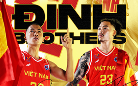 Cặp anh em Việt kiều của tuyển bóng rổ: Sát cánh trong nhiều giải đấu chuyên nghiệp, thu hút với ngoại hình điển trai