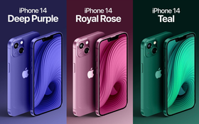iPhone 14 tiếp tục lộ concept 6 màu sắc đẹp hút mắt