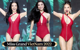 Sắc vóc dàn thí sinh Miss Grand Việt Nam trong phần thi trình diễn bikini