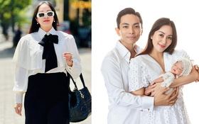 Khánh Thi tăng 10kg sau khi sinh Lisa, Phan Hiển nói một câu ấm lòng