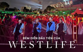 Đêm diễn đầu tiên của Westlife: Thanh xuân trở lại đầy bồi hồi, các chàng trai hát live vẫn phong độ như ngày nào!