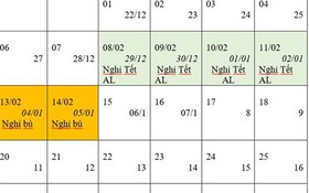 Thủ tướng chốt nghỉ Tết Giáp Thìn 7 ngày