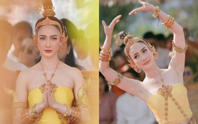 Mỹ nhân hạng A Thái Lan trở lại ấn tượng sau ồn ào bỏ rơi mối tình 14 năm