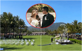 Những hình ảnh đầu tiên tại resort tổ chức đám cưới Linda Ngô - Phong Đạt, hé lộ nhan sắc cô dâu trong hậu trường