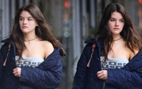 Suri Cruise xuất hiện sau thông tin coi bố Tom Cruise là "vô hình", ngoại hình ở tuổi 17 gây sốt