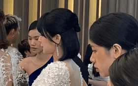HOT: Diệp Lâm Anh "đụng độ" Quỳnh Thư tại sự kiện, thái độ ngoảnh mặt bỏ đi gây chú ý