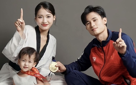 Niềm vui sau tấm HCV SEA Games: Chân chạy 3000m kết hôn với vợ đai đen taekwondo