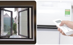 Bật điều hòa mở cửa có tốn điện không?