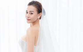 Phương Oanh bất ngờ tung ảnh diện váy cưới giữa nghi vấn có "tin vui" cùng ông xã shark Bình