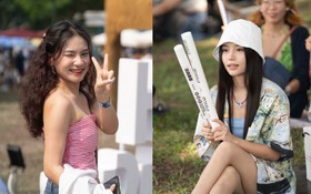 Người chơi hệ xinh gái đổ bộ HAY FEST 2023: Check-in 1001 kiểu, không ai chịu thua ai!