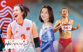 Ba “b^ong hng thép” ca th thao Vit Nam ti WeChoice Awards: Hotgirl cu l^ong, khng long 1m93 và siêu nh^an din kinh
