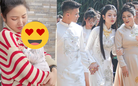 Mẹ Quang Hải khoe gọi video với Chu Thanh Huyền, năm giây hé lộ quan hệ mẹ chồng - nàng dâu đời thực