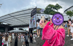 Trước giờ G concert Taylor Swift tại Singapore: 1 sao Vpop đã check-in, fan Việt mặc áo dài sẵn sàng "quẩy banh"