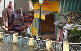 Khó tin cảnh sống ở nơi sạt lở nguy hiểm giữa TP.HCM: Nước tràn vào nhà, tường nứt toác, người già thấp thỏm