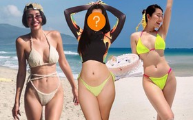 Mới đầu hè mà "đại chiến bikini" của sao Việt đã tấp nập: Ai cũng "hở khét", đúng 1 người mặc kín