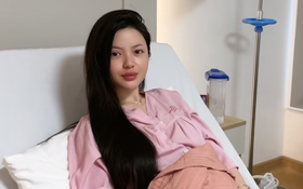 Gần sinh Chu Thanh Huyền bất ngờ nhập viện, vẫn livestream từ giường bệnh giữa lúc Quang Hải vắng nhà