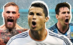 10 VĐV thể thao nổi tiếng nhất hiện tại: Ronaldo ngậm ngùi xếp sau Messi