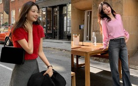 10 set đồ màu sắc rất dễ mặc trong mùa lạnh, giúp nàng nổi bật mà không sợ "sến"