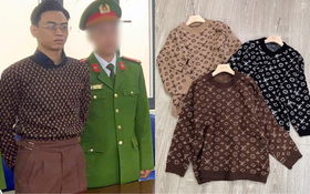 Chiếc áo Louis Vuitton của "tổng tài" vừa bị bắt