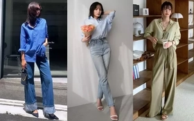 Mặc đẹp mỗi ngày với 10 cách diện áo sơ mi trơn chuẩn thanh lịch, trẻ trung cho mọi độ tuổi