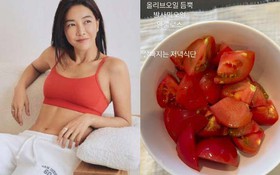 Giảm 28kg sau sinh, nữ diễn viên 42 tuổi vẫn "đốt mắt" người hâm mộ bởi vóc dáng cân đối, nhìn bữa sáng của cô là hiểu ngay lý do