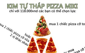 Hà Nội: Chương trình "Pizza Miki Airlines - Hãng hàng không Pizza Miki" siêu hot