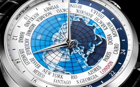 Heritage Spirit Obris Terrarum: Đồng hồ sang trọng với cách xem giờ "lạ mắt" của Montblanc