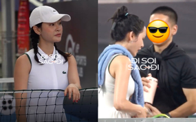 Độc quyền: Bắt gặp Hiền Hồ xuất hiện “như hình với bóng” với trai lạ trên sân Pickleball