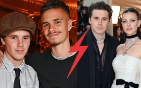 Hai con trai Beckham khoe tình anh em khăng khít sau khi bị anh cả Brooklyn "tố" hợp lực "tấn công" mình trên MXH