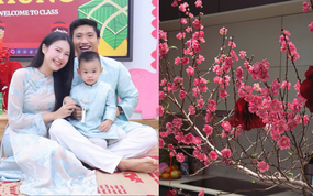 Biệt thự mấy chục tỷ của Đoàn Văn Hậu tràn ngập sắc hoa đón Tết, tiểu thư Doãn Hải My khéo chăm quá đi!