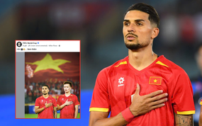 Đỗ Hoàng Hên gây sốt ngày ra mắt: "Bắn" tiếng Việt cực đỉnh, "sĩ hết nấc" khi lên thẳng trang chủ FIFA