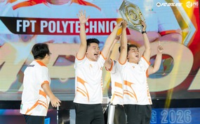 Đế chế NK sụp đổ: FPT Polytechnic tạo nên cú sốc lớn nhất lịch sử giải đấu FVPL Spring 2026