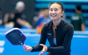 Nàng thơ pickleball Alix Trương khoe visual ngọt ngào nhưng bị cặp đôi Việt Nam loại thẳng ở PPA Asia 100