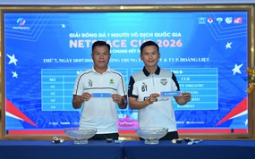 Bốc thăm VCK Giải bóng đá 7 người VĐQG 2026: 8 đội bóng tranh tài kịch tính