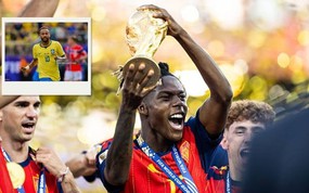 Sao trẻ Tây Ban Nha vượt qua 6 chấn thương, kiến tạo để đời ở chung kết World Cup, giành chức vô địch tặng thần tượng Neymar