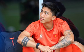Văn Hậu xúc động sau 2 năm chật vật với chấn thương: “Được ra sân thi đấu đã là một điều tuyệt vời”
