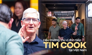Người trong cuộc hé lộ về buổi uống cafe, ăn hướng dương của Tim Cook: Đặt chỗ 2 tuần, hồi hộp khi 10 phút trước sự kiện mới biết khách VIP là ai
