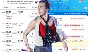 Vé máy bay đi Hà Nội tháng 11 rục rịch "căng" vì fan “anh Long” sợ chậm mất cơ hội hiếm