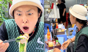 Đang khen đồ ăn Việt, khách Nhật khựng lại vì pha "đáp trả" khó tin từ một nhân vật không ngờ