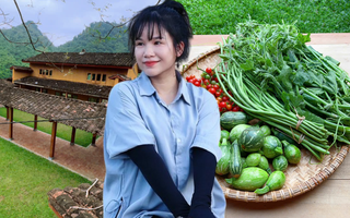 Cặp vợ chồng chi 3 tỷ xây nhà như cổ tích trên vùng núi Tuyên Quang: View triệu đô, 0 đồng rau củ