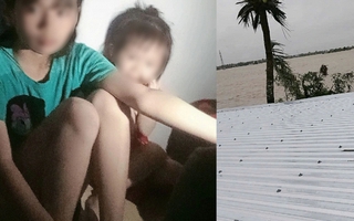 3 mẹ con ngồi trên mái nhà 27 tiếng tránh lũ, vừa được cứu xuống thì nhận tin xé lòng