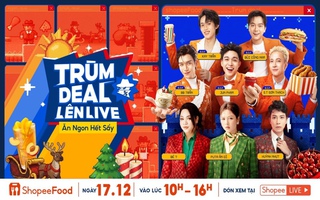 Fans bật chế độ “đua vote”, tìm Trùm Deal ShopeeFood xứng tầm cho 5 anh tài B.O.F