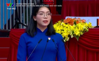 Danh tính nữ uỷ viên sinh năm 1998 phát biểu trên sóng trực tiếp tại lễ diễu binh, diễu hành 30/4