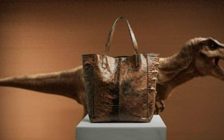 Ý tưởng táo bạo: Sản xuất túi xách từ da khủng long bạo chúa nhờ vào DNA cách đây hàng triệu năm để bảo vệ môi trường?