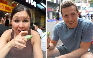Cặp đôi khách Tây khám phá 1 món ăn Việt Nam, nhận xét ngon nhất châu Á, ăn 5 lần chưa chán