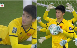 Màn cản phá gây sốc của Trần Trung Kiên, giành suất vào tứ kết U23 châu Á: “Chấm 9 thì chắc không ai dám nhận 10”